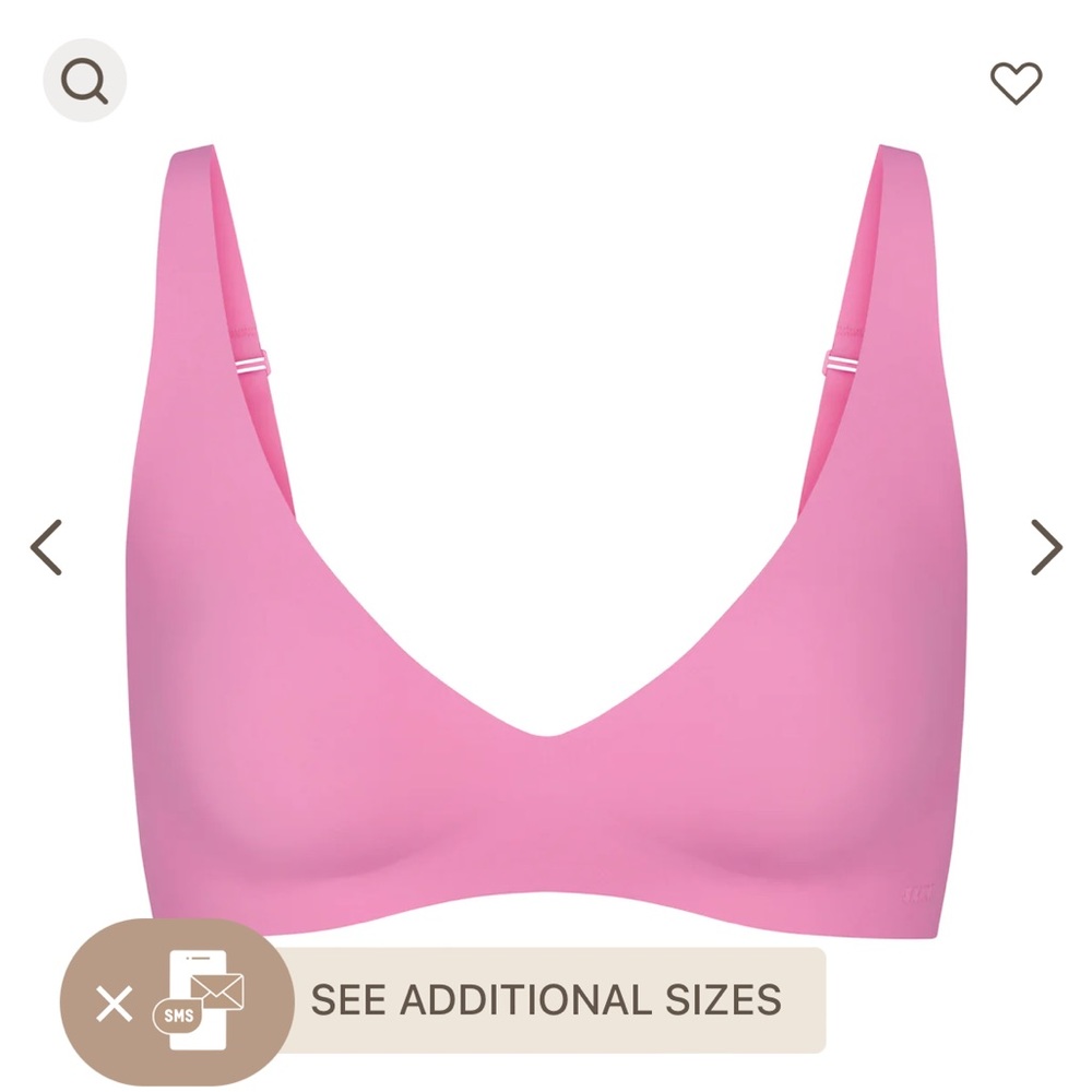 SKIMS naked plunge bralette